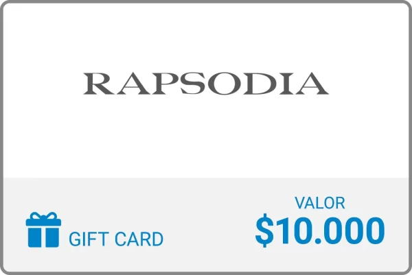 Gift Card Rapsodia